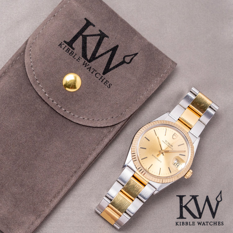 1980s Tudor Prince-Quartz Oysterdate 34mm 91513