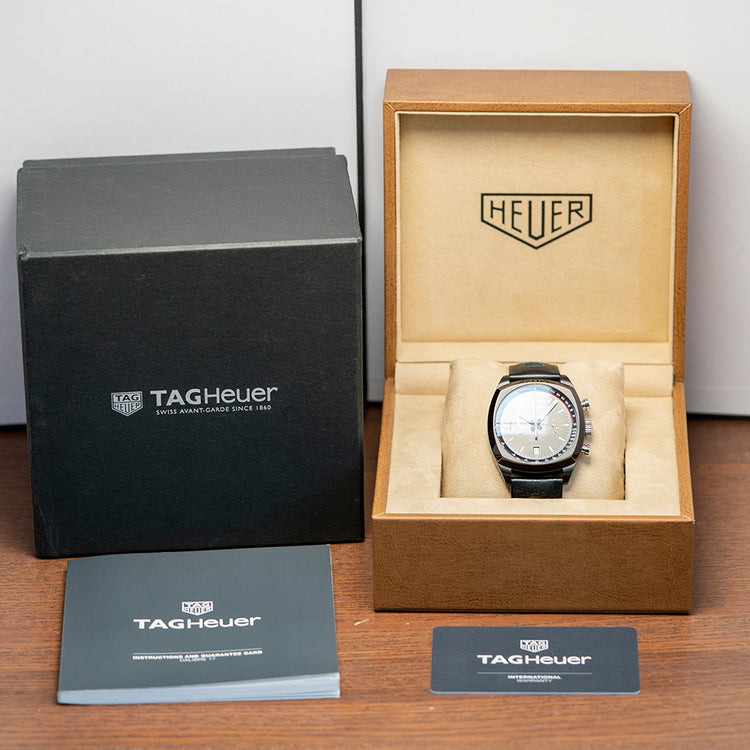 2020 TAG Heuer Monza Chronograph Black 42mm CR2080