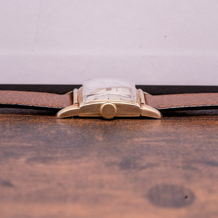 1943 Longines Art-Deco Gold Filled Manually Wound 25x37mm