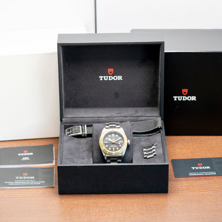 2022 Tudor Black Bay Harrods Green 41mm on Bracelet 79230G