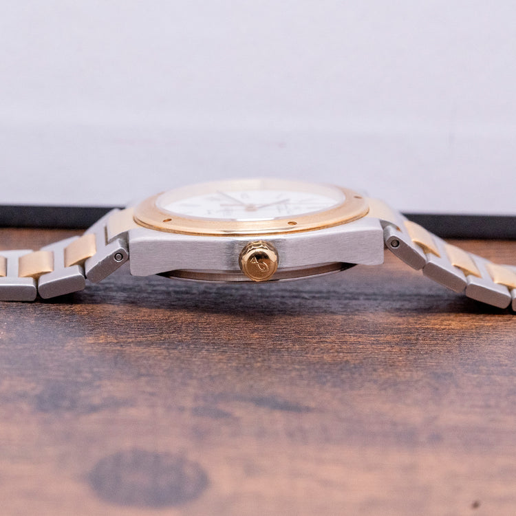 1980s IWC Ingenieur SL Quartz Steel & Gold on Bracelet 34mm