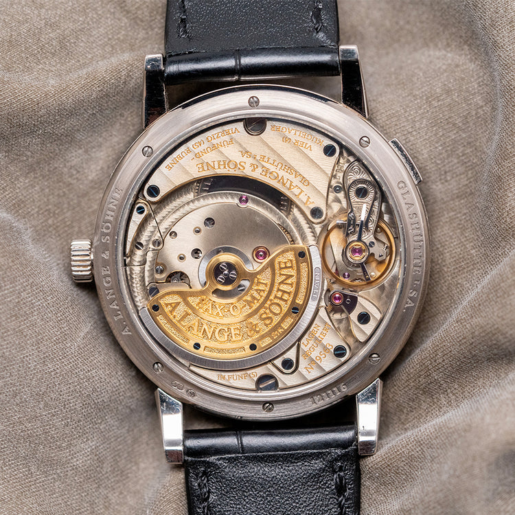 1999 A. Lange & Söhne Langematik 37mm White Gold 308.027
