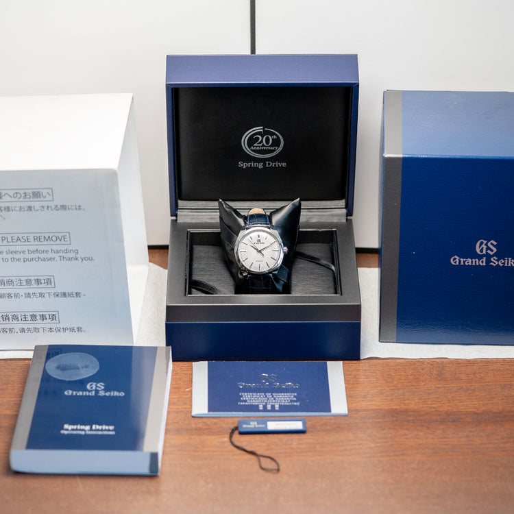 2019 Grand Seiko Spring Drive 20th Anniversary 38.5mm SBGY003
