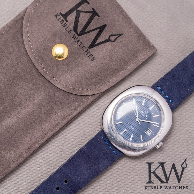 1972 Omega De Ville Automatic 'UFO' Pebble 38mm 166.155