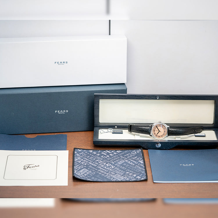 2024 Fears Brunswick 40mm Copper Salmon Automatic