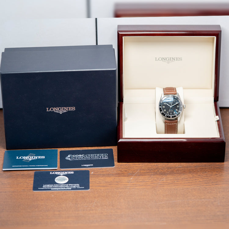 2024 Longines Spirit Zulu Time Automatic 39mm GMT L3.802.4.53.2