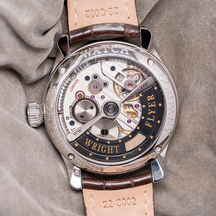 2010s Bremont Wright Flyer 18ct White Gold Limited 43mm