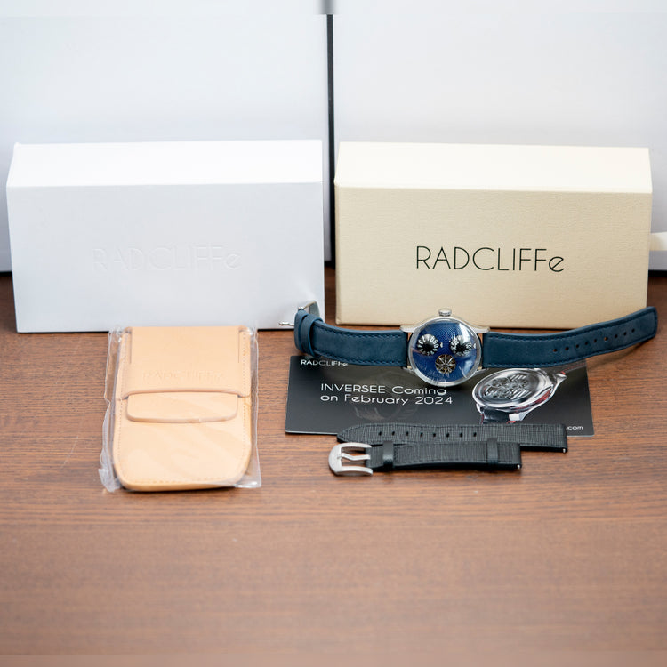 2023 Radcliffe Le Dome Blue Guilloche Dial Automatic 40mm