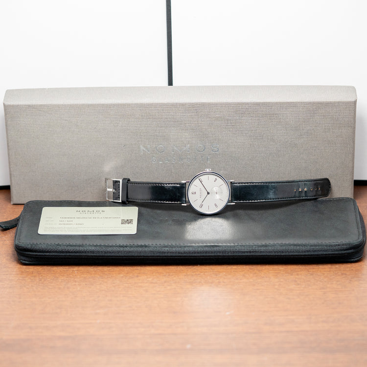 2025 Nomos Tangente Neomatik 39mm Platinum Grey 144