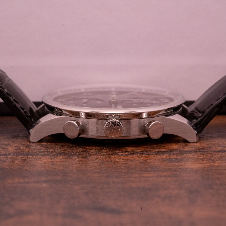 2010 IWC Portuguese Chronograph Black IW371438