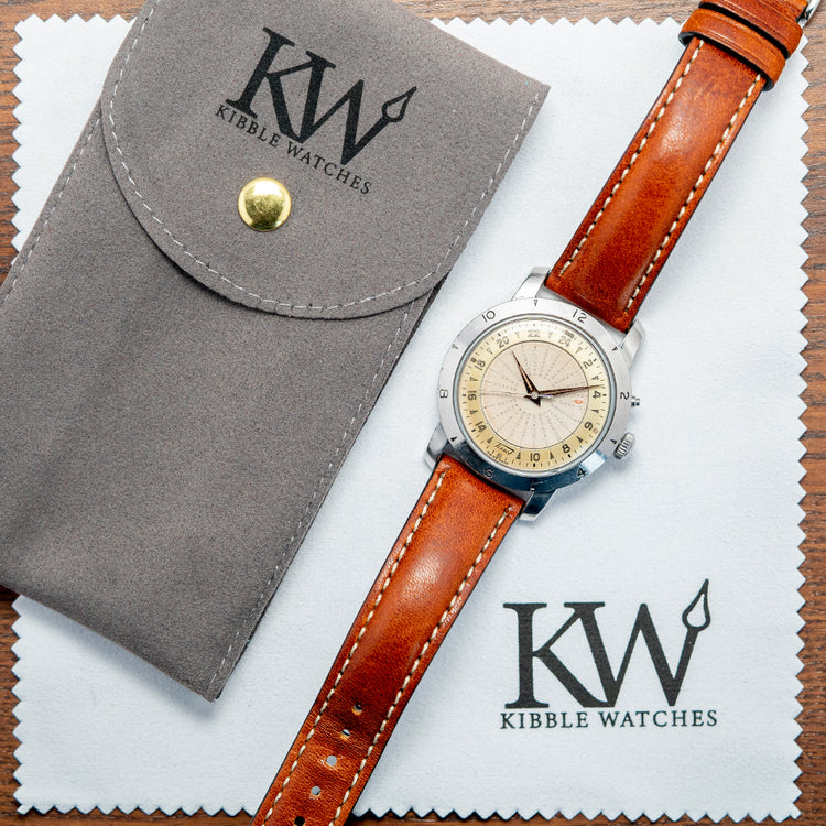 1953 Tissot Navitgator Worldtimer Bumper Automatic 36mm 4002-1