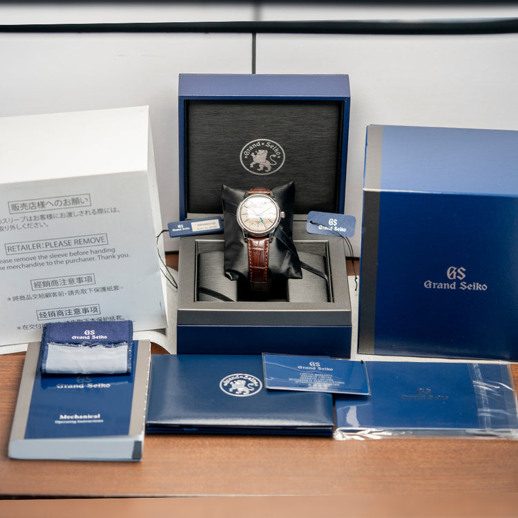 2023 Grand Seiko Elegance GMT Cream Dial 39.5mm SBGM221G