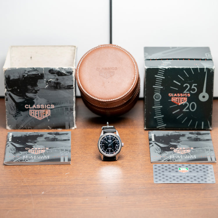 2003 Heuer Carrera GMT 1964 Re-Edition Auto 35mm WS2113