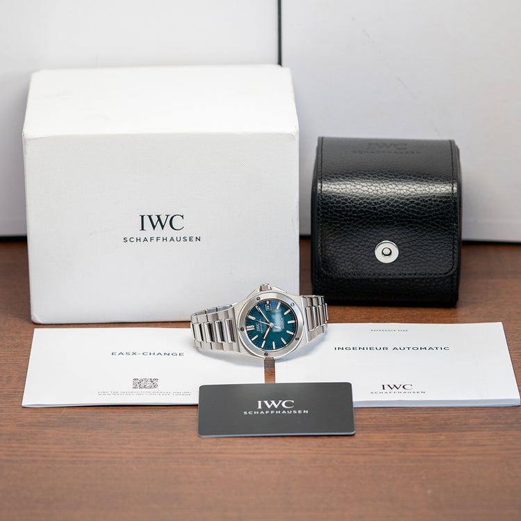 2024 IWC Ingenieur Automatic 40mm Aqua Green IW328903