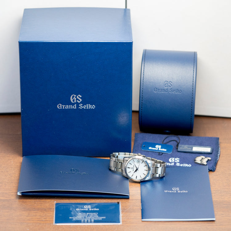 2024 Grand Seiko 'Snowflake' Titanium 37mm 9F SBGX355G