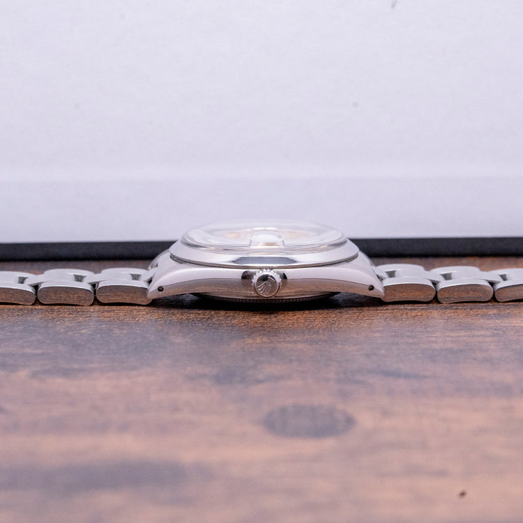 1982 Rolex Oyster Perpetual Date Silver Dial 34mm 15000