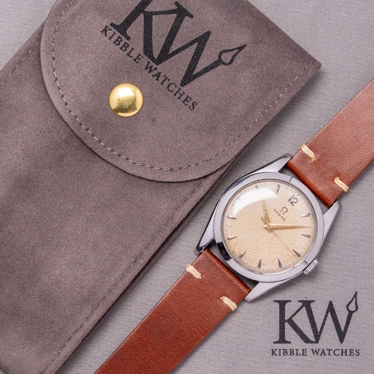 1952 Omega 'Waffle' Dial Manual Cal. 420 2650-4 33mm