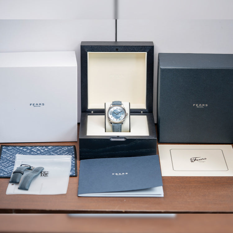 2023 Fears Brunswick 40 Aurora Mother of Pearl Dial Automatic