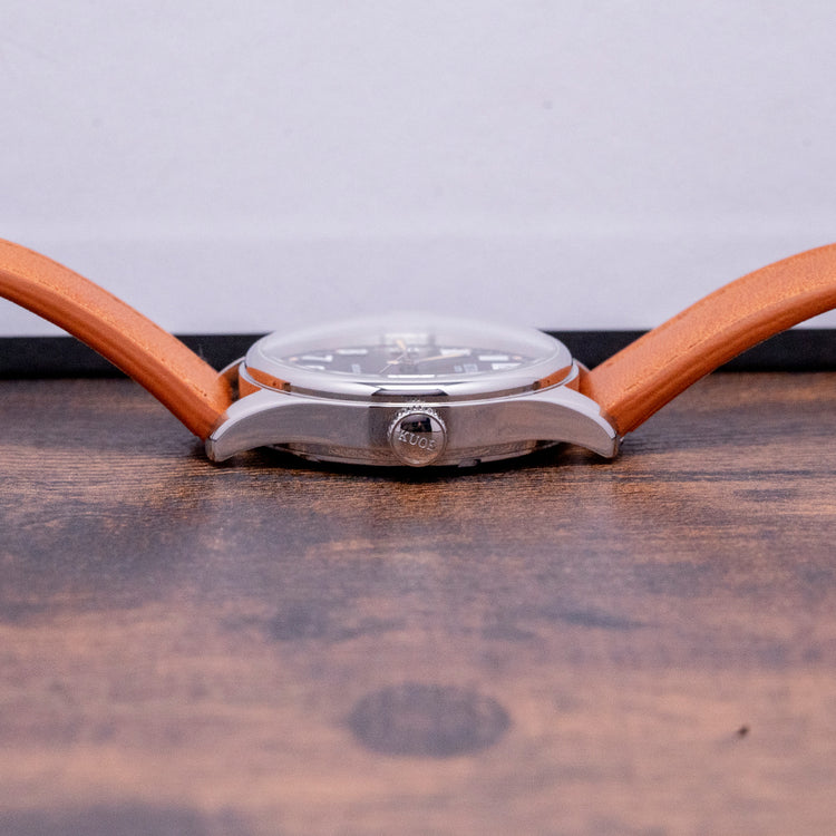 2024 Kuoe Old Smith 90-002 Automatic Black Dial 35mm