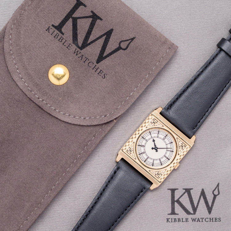 1987 Seiko 'Big Ben' Gold-Plated 25mm Quartz 5P30-6150