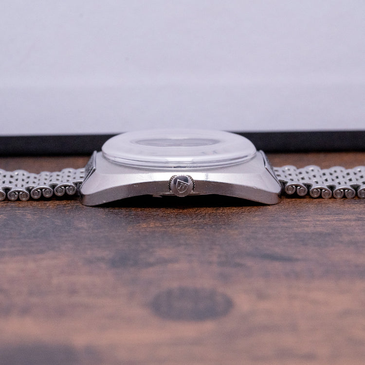 1970s Nivada Antarctic Glacier Automatic on NSA Bracelet