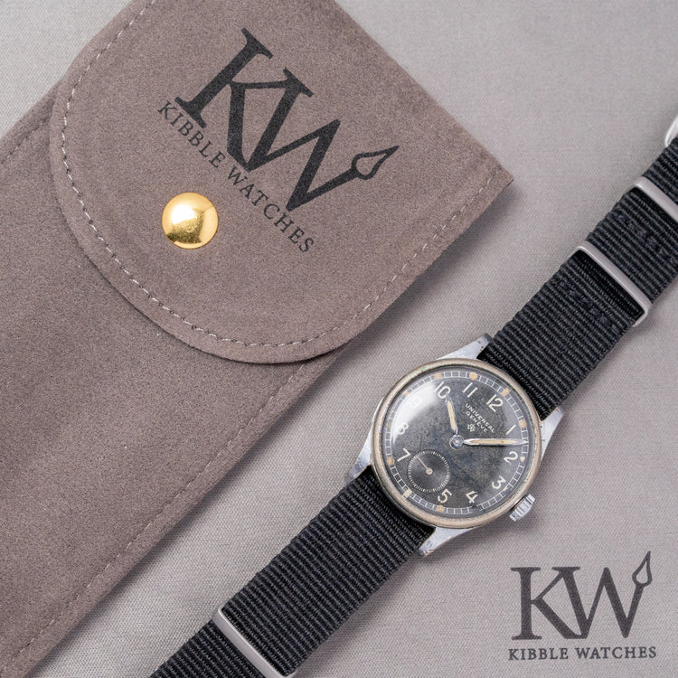 1941 Universal Genève 'Wilhelmina' Black 30mm 31250