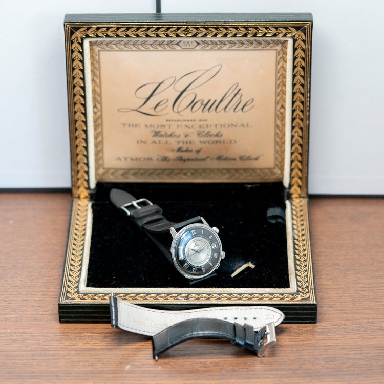 1960s LeCoultre Memovox 'Tuxedo' Dial World Timer Cal. 911 34mm