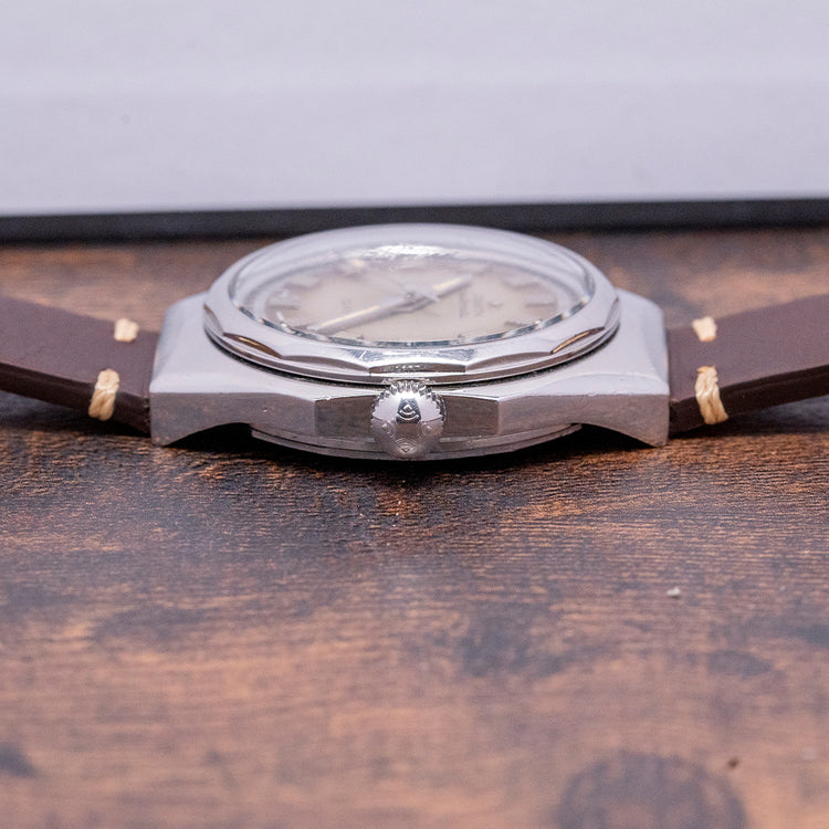 1970s Zenith Defy Automatic 2552 PC Date 37mm A3642