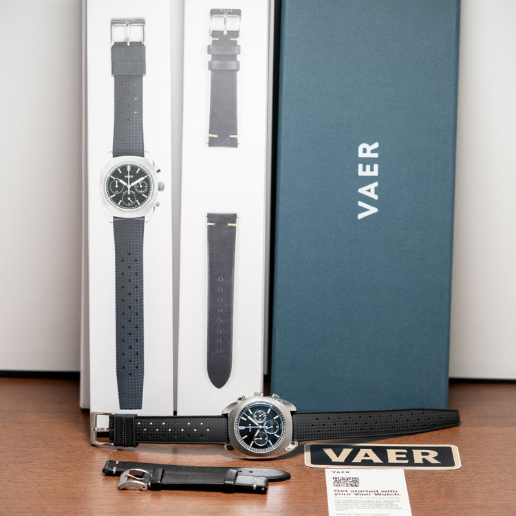 2024 Vaer R1 Quartz Chronograph Black 42mm