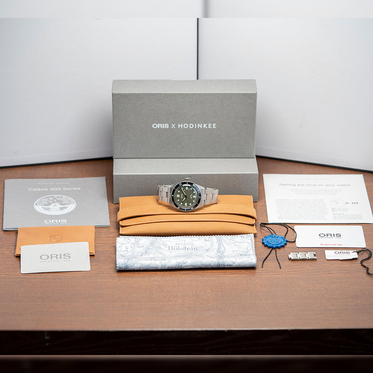 2021 Oris X Hodinkee Calibre 400 Limited Edition 01 400 7774 4087