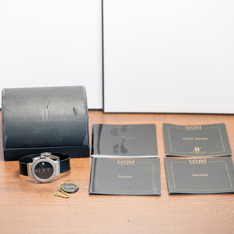 1990s Hublot Classic MDM Geneve Quartz 36mm 1521