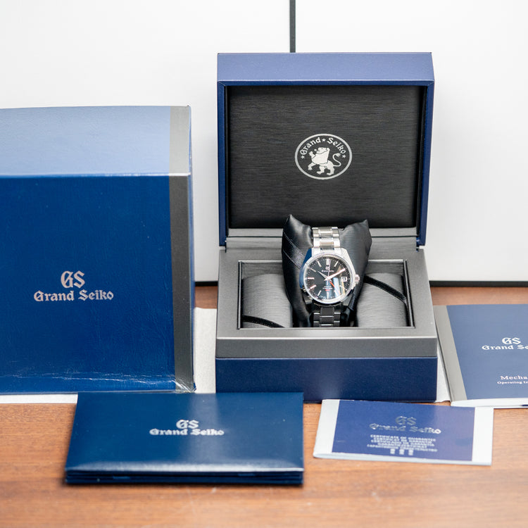 2021 Grand Seiko Hi-Beat 36,000 GMT 'Mt Iwate' 40mm SBGJ203
