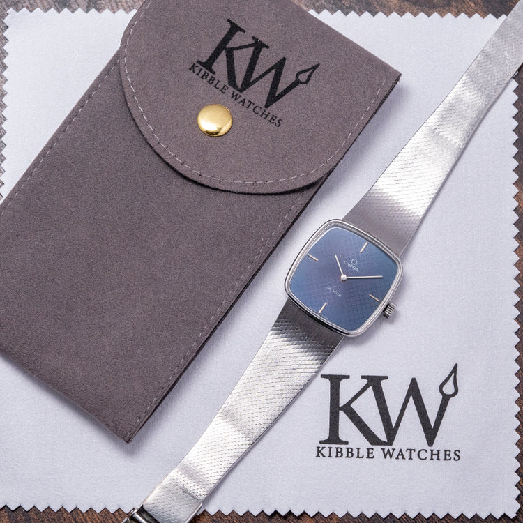 1978 Omega De Ville Blue 'Mosaic' Dial Mechanical 311.0165