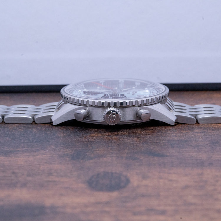 2022 Breitling Navitimer B01 43mm Ice Blue on Bracelet + Strap