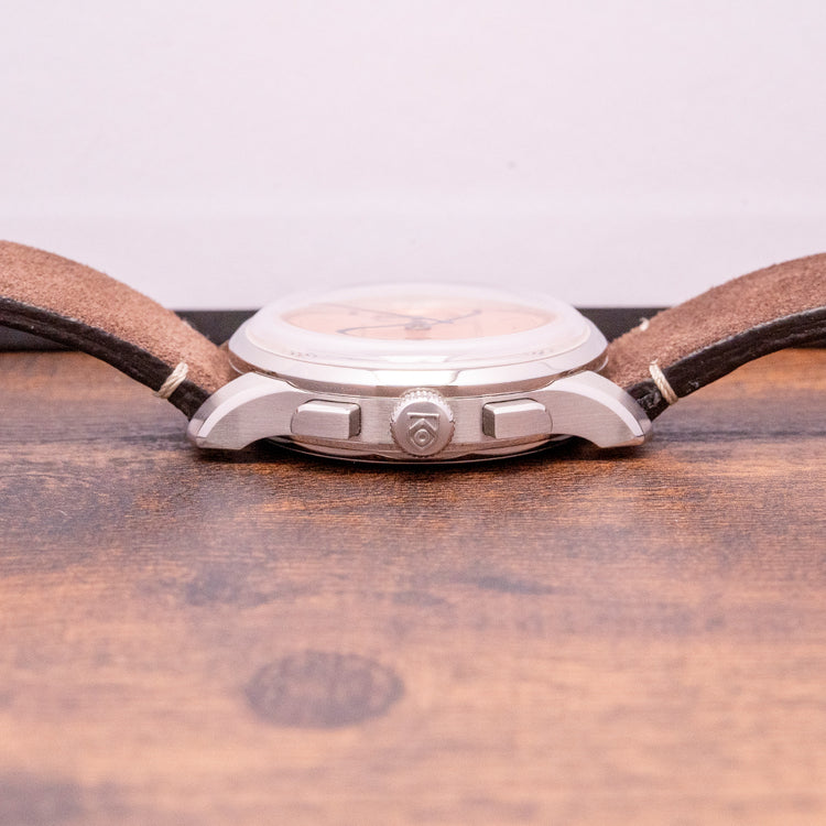 2023 Lebois & Co Heritage Chronograph Pulsation Salmon