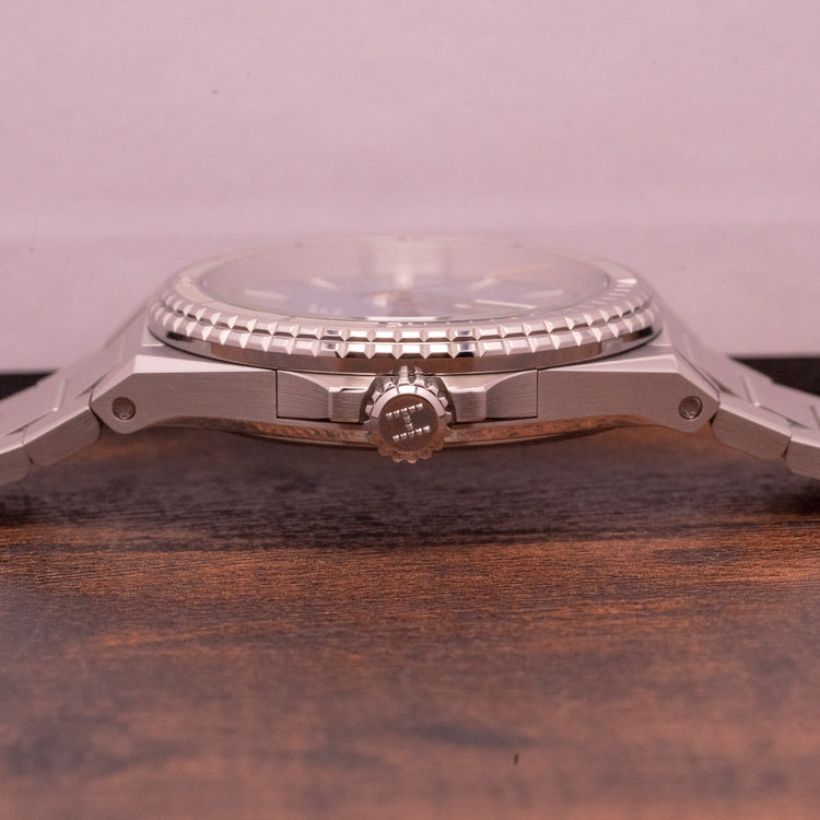 Unworn Horage Supersede Atoll Blue Platinum Micro-Rotor