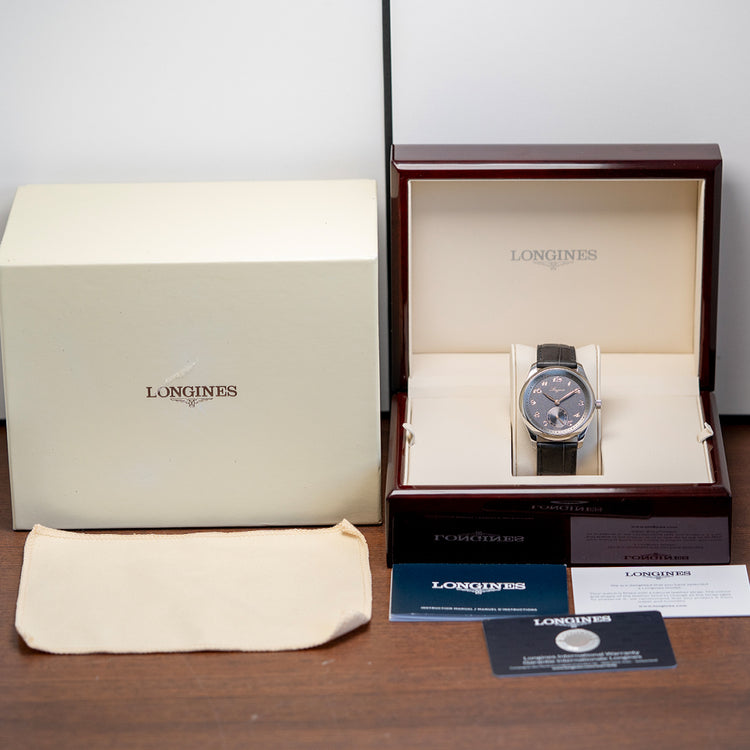 2023 Longines Master Collection 38.5mm Anthracite Grey L2.843.4.63.2