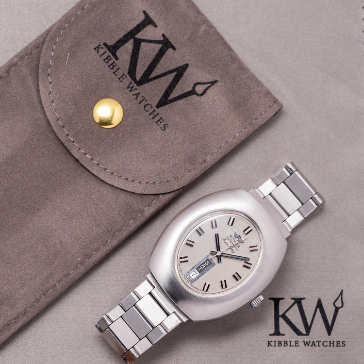 1970s Royce Time King Automatic on Bracelet 37mm