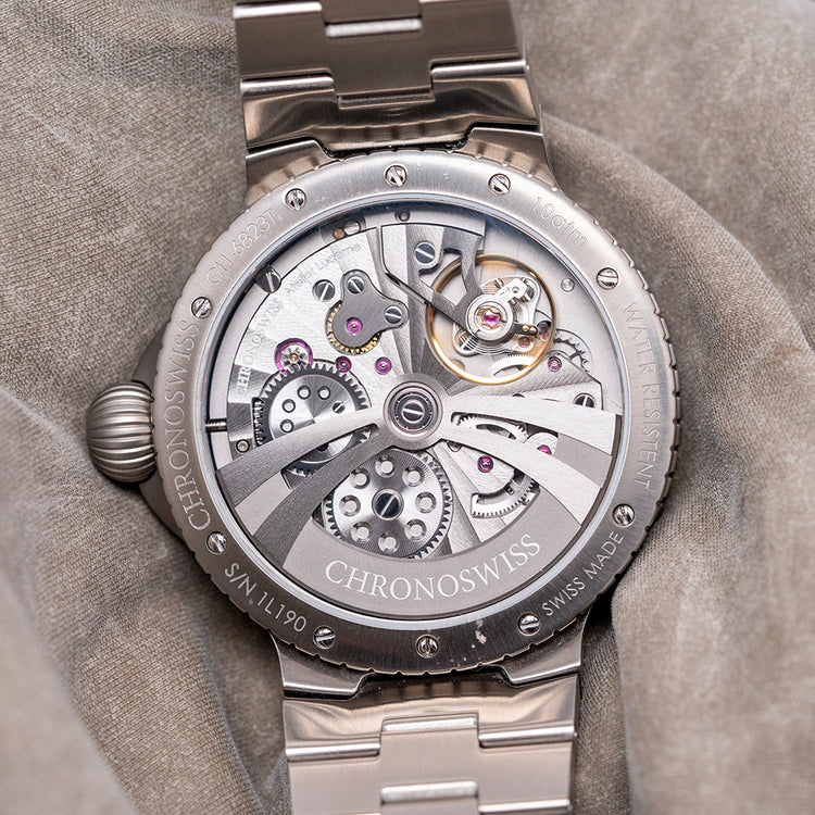 2025 Chronoswiss Pulse One Sand Limited Edition Titanium 41mm