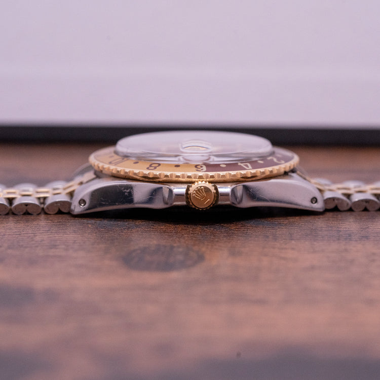 1973 Rolex GMT-Master "Rootbeer" 1675 MK3 Dial