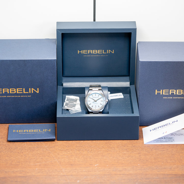 2025 Herbelin Cap Camarat Automatic Arctic Blue 40.5mm
