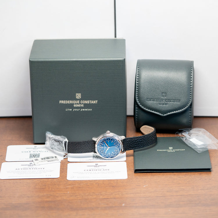 2025 Frederique Constant Worldtimer Watch Angels Limited 40.5mm