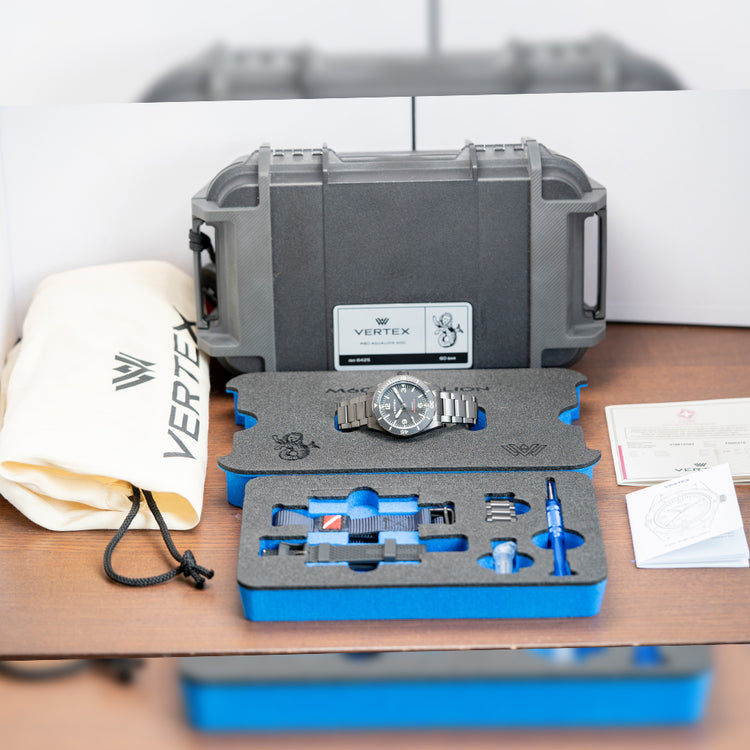 2022 Vertex M60C AquaLion No-Date Black DLC 40mm