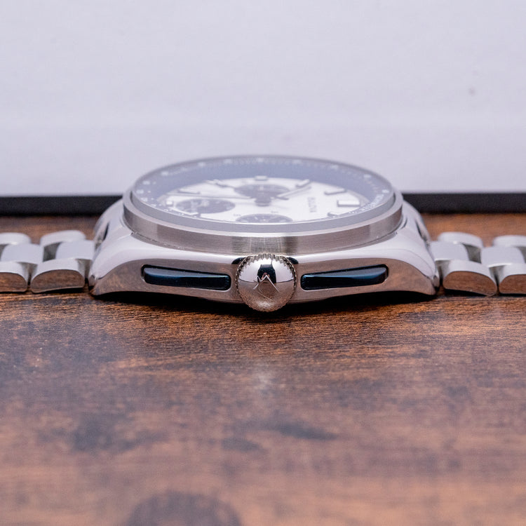 2023 Bulova Archive Lunar Pilot Chronograph Blue 43.5mm 98K112