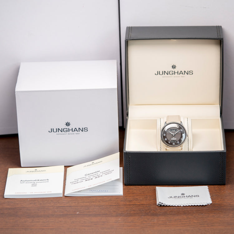 2021 Junghans Meister Driver Day-Date Auto 40.5mm 027/4721.01
