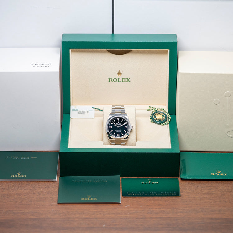 2023 Rolex Explorer I 40mm on Bracelet New-Ref 224270