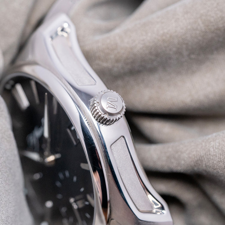 2017 H.Moser & Cie Pioneer Perpetual Calendar Midnight Blue 43mm 3800-1200