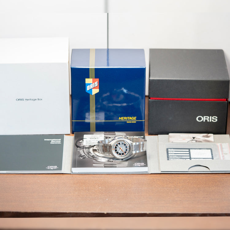 2018 Oris Chronoris Date Automatic 39mm 01 733 7737 4053