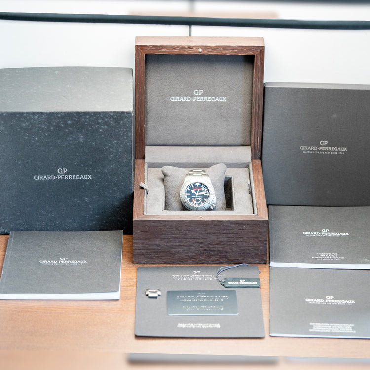 2008 Girard Perregaux Sea Hawk II Pro Titanium 3000M 44mm 49940