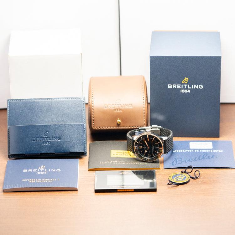 2020 Breitling Superocean Heritage B20 44 Steel & Gold UB2030